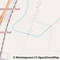 Mapa Scanzano Jonico