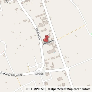 Mappa Via Spagna, 16, 73021 Calimera, Lecce (Puglia)