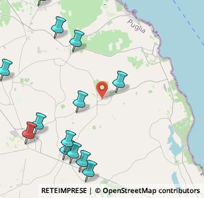 Mappa Via Conciliazione Laterano, 73026 Melendugno LE, Italia (5.89846)