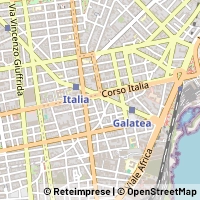 Térkép Catania