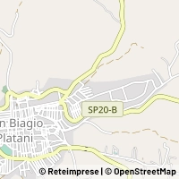 Map San Biagio Platani