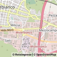 Mapa Misterbianco