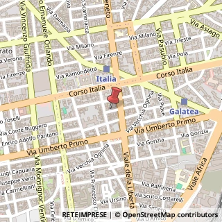 Mappa Via Quintino Sella, 58, 95129 Catania, Catania (Sicilia)