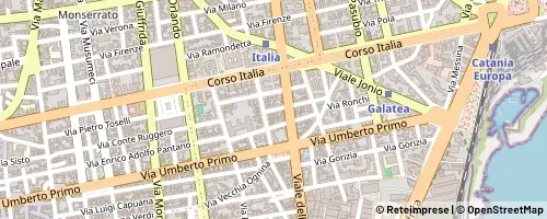 Mappa Catania