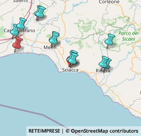 Mappa Via Giuseppe Mazzini, 92019 Sciacca AG, Italia (17.80538)