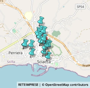 Mappa Via Giuseppe Mazzini, 92019 Sciacca AG, Italia (0.5535)