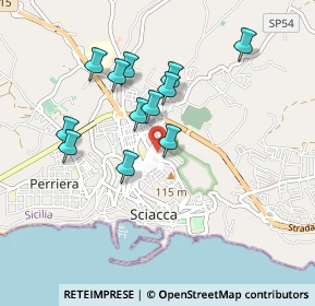 Mappa Via Giuseppe Mazzini, 92019 Sciacca AG, Italia (0.90417)