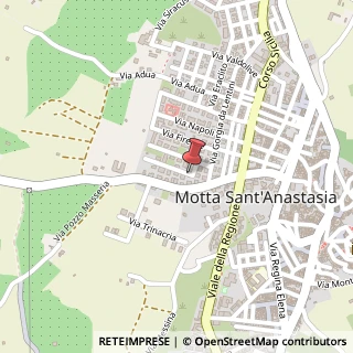 Mappa Via Marina Vecchia, 220, 95040 Motta Sant'Anastasia, Catania (Sicilia)