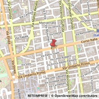 Mappa Viale XX Settembre, 76, 95129 Catania, Catania (Sicilia)