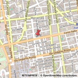 Mappa Piazza Trento, 2, 95128 Catania, Catania (Sicilia)