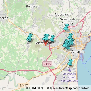 Mappa PIAZZA DELLA MILICIA S.N, 95045 Misterbianco CT, Italia (3.83)