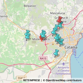 Mappa PIAZZA DELLA MILICIA S.N, 95045 Misterbianco CT, Italia (3.48)