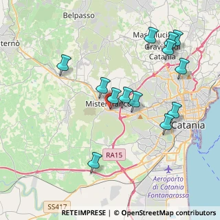 Mappa Piazza Milicia, 95045 Misterbianco CT, Italia (4.62846)