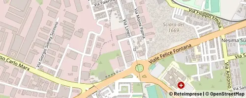 Mappa Katania