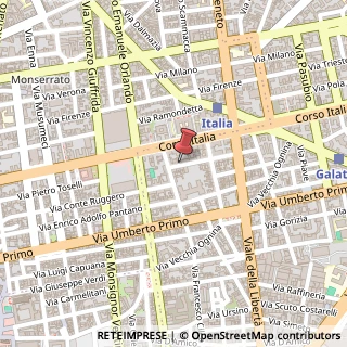 Mappa Via Alberto Mario, 74, 95129 Catania, Catania (Sicilia)