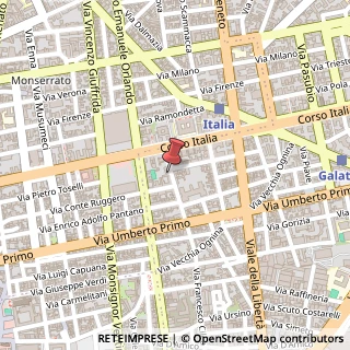 Mappa Via Gabriello Carnazza, 51, 95129 Catania, Catania (Sicilia)