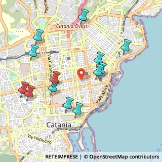 Mappa Via Alberto Mario, 95127 Catania CT, Italia (1.21)