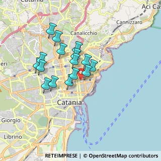 Mappa Via Alberto Mario, 95127 Catania CT, Italia (1.63125)