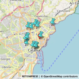 Mappa Via Alberto Mario, 95127 Catania CT, Italia (1.52154)