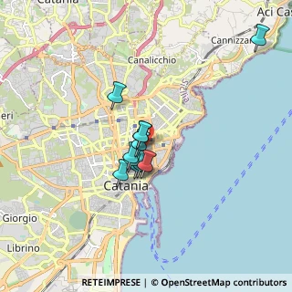 Mappa Via Alberto Mario, 95127 Catania CT, Italia (1.35182)