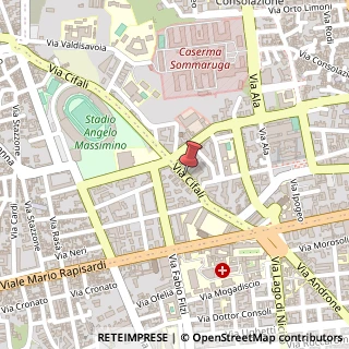 Mappa Via Cifali, 41, 95123 Catania, Catania (Sicilia)