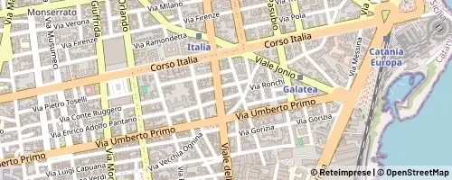 Mappa Catania