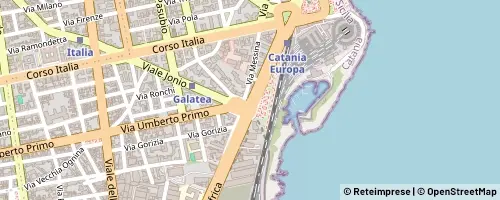 Mappa Catania