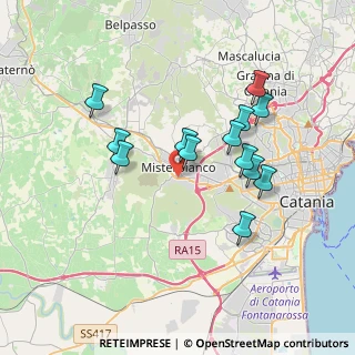 Mappa Via della Seta, 95045 Misterbianco CT, Italia (3.72692)
