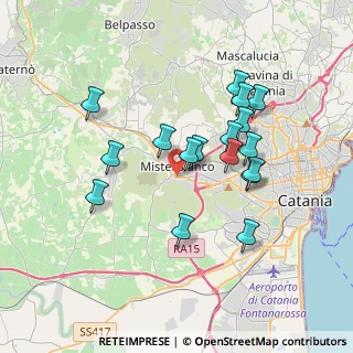 Mappa Via della Seta, 95045 Misterbianco CT, Italia (3.69647)