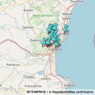 Mappa Via Aldo Moro, 95045 Catania CT, Italia (7.82071)