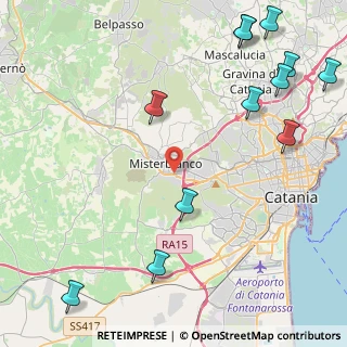 Mappa Via Aldo Moro, 95045 Catania CT, Italia (6.86167)