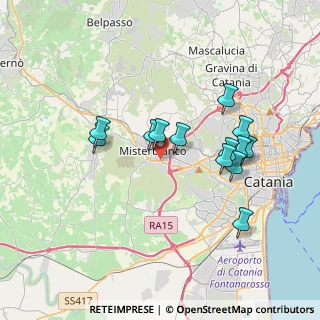 Mappa Via Aldo Moro, 95045 Catania CT, Italia (3.72154)