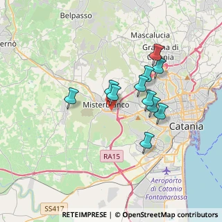 Mappa Via Aldo Moro, 95045 Catania CT, Italia (3.31636)