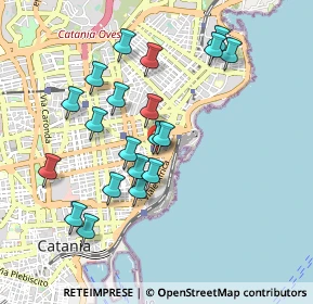 Mappa Viale Jonio, 95126 Catania CT, Italia (1.0075)