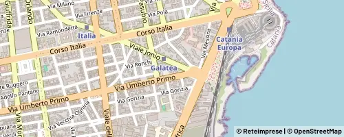 Mappa Catania