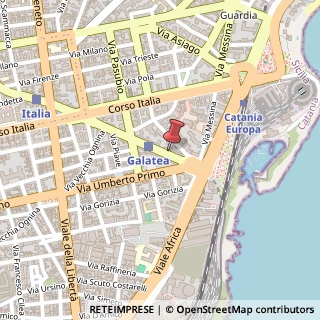 Mappa Viale Jonio, 101, 95129 Catania, Catania (Sicilia)