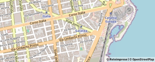 Mappa Catania