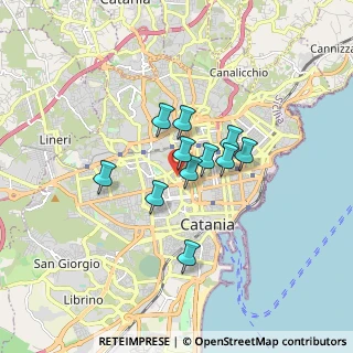 Mappa Via Cesare Vivante, 95123 Catania CT, Italia (1.27091)