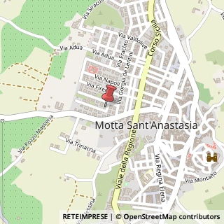 Mappa Via Turati, 6, 95040 Motta Sant'Anastasia, Catania (Sicilia)