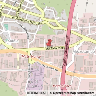 Mappa Via Aldo Moro, 29, 95045 Misterbianco, Catania (Sicilia)