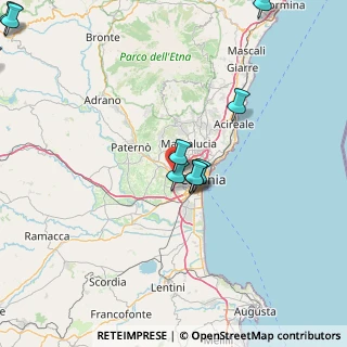 Mappa Via Aldo Moro, 95045 Misterbianco CT, Italia (23.97545)