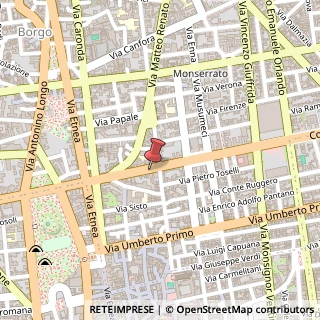 Mappa Viale XX Settembre, 58/60, 95128 Catania, Catania (Sicilia)