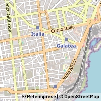 Mapa Catania