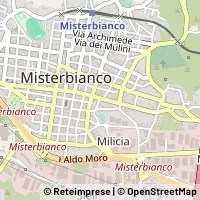 Karte Misterbianco