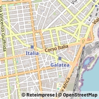 Mapa Catania