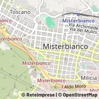 Karte Misterbianco