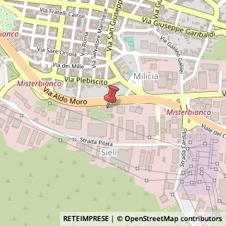 Mappa Via Aldo Moro, 57, 95045 Misterbianco, Catania (Sicilia)