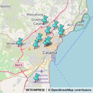 Mappa Via Ipogeo, 95125 Catania CT, Italia (3.33636)