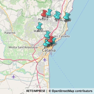 Mappa Via Ipogeo, 95125 Catania CT, Italia (6.68615)