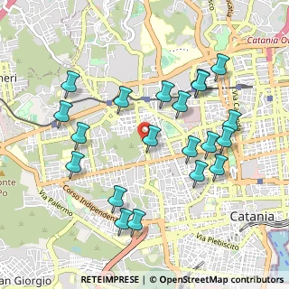 Mappa Via Nepeta, 95123 Catania CT, Italia (1.152)